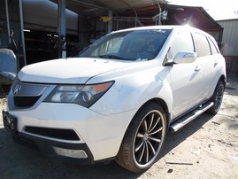 2011 Acura MDX White 3.7L AT 4WD #A23678